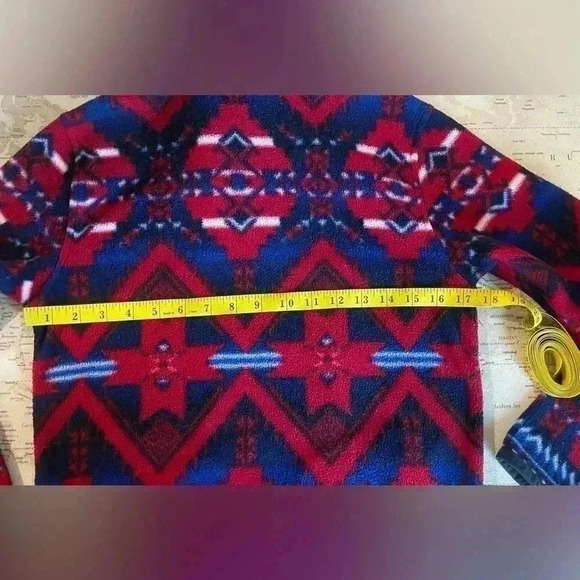 POLO Ralph Lauren Southwestern Fleece Pullover M -10/12 - Picture 6 of 6